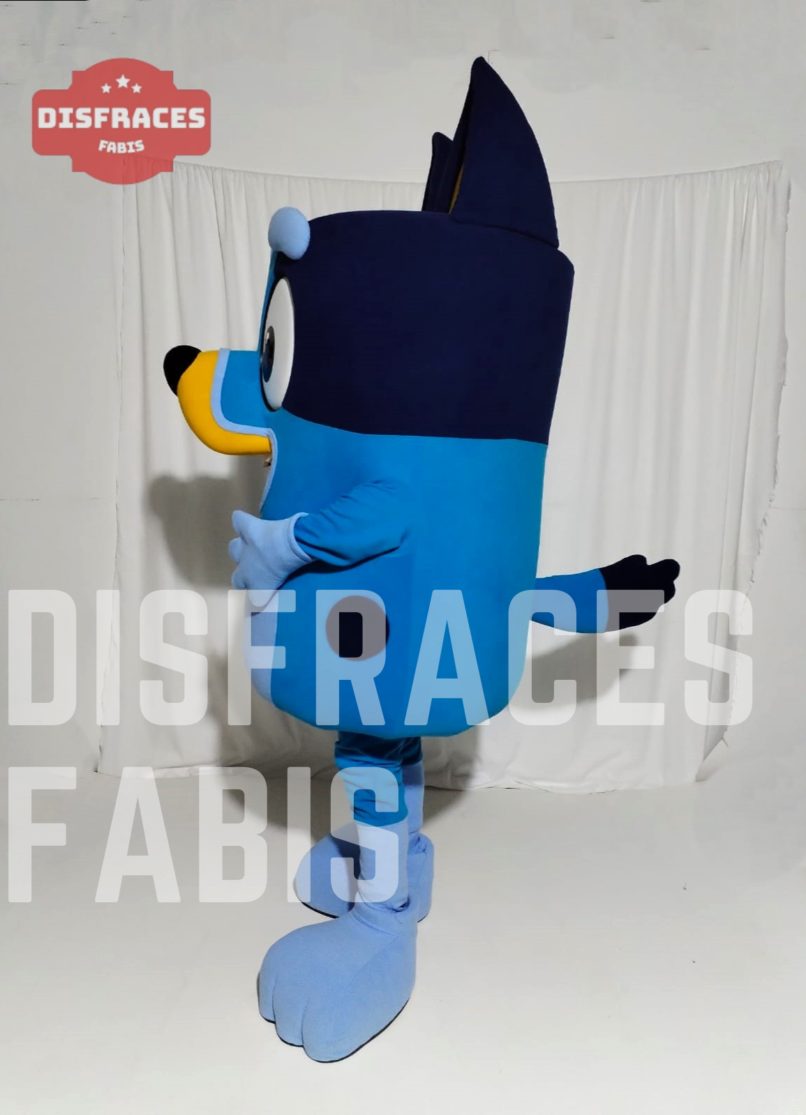 Bluey Mascot Costume Disfraces Fabis